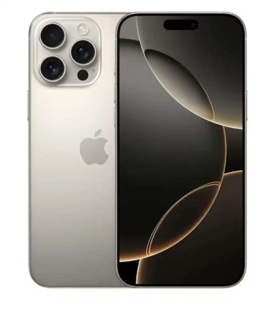 NEW IPHONE 16 PROMAX 256GB GARANSI TAM - NATURAL TITANIUM