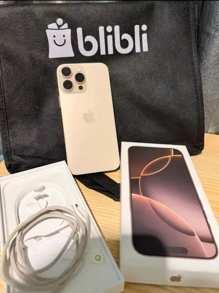 Di jual I-Phone 16 PRO MAX 512GB RESMI IBOX