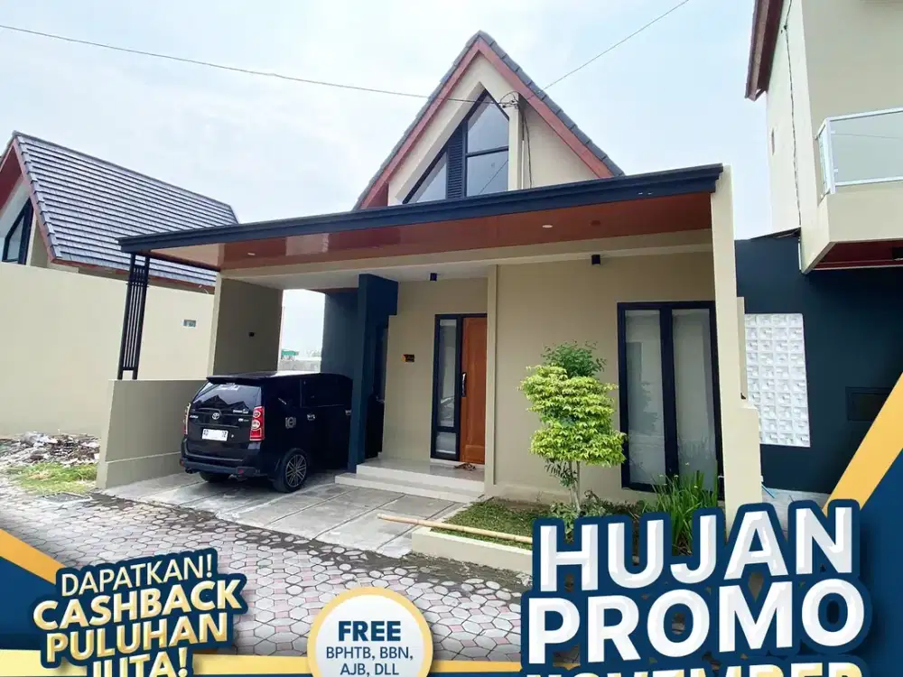 Hunian dengan Desain Modern Tropis di Solo Area Triyagan Jaten