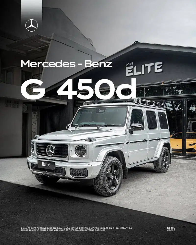 2025 Mercedes-Benz G450d – Professional Package Silver Metallic