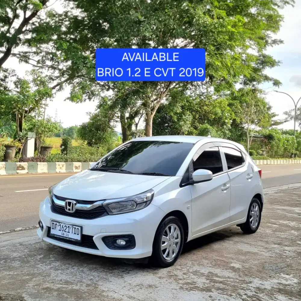 Honda Brio 1.2 E CVT 2019