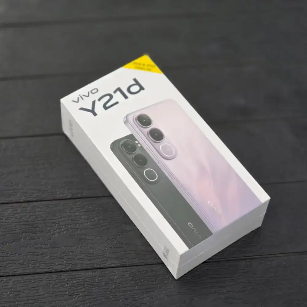 NEW VIVO Y21D RAM 8GB SEGEL GARANSI RESMI  !!