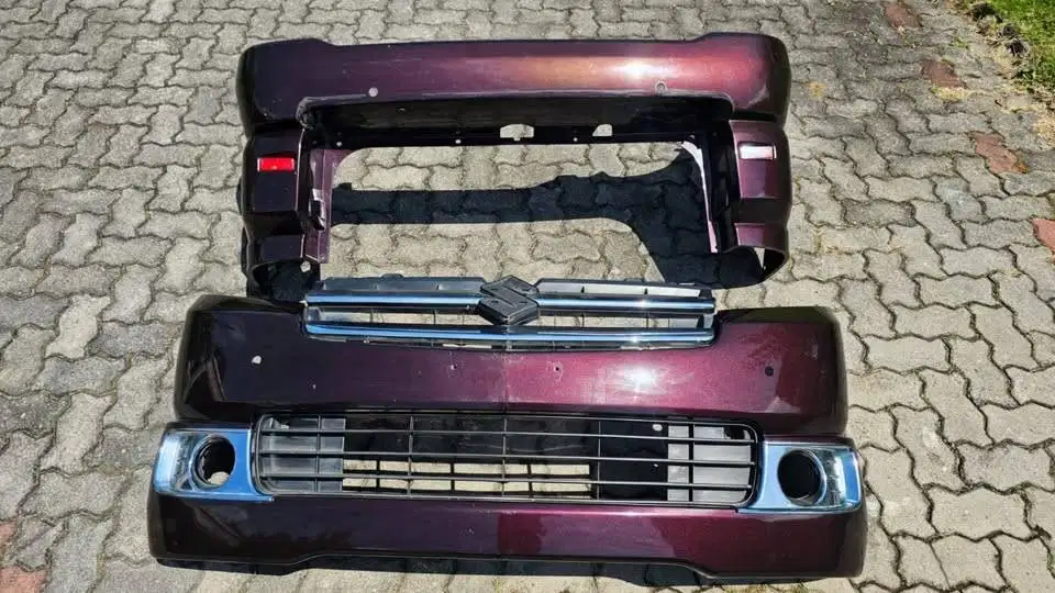 DIJUAL CEPAT! Bemper Depan & Belakang APV Arena Original – Kondisi