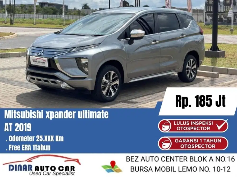(25Rb) Xpander Ultimate 2019 Matic Abu Warenty 1TH 30Jt *Dinar AutoCar