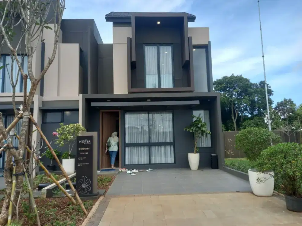 Dijual Rumah Di Vireya Cluster Baru BSD City subsidi DP
