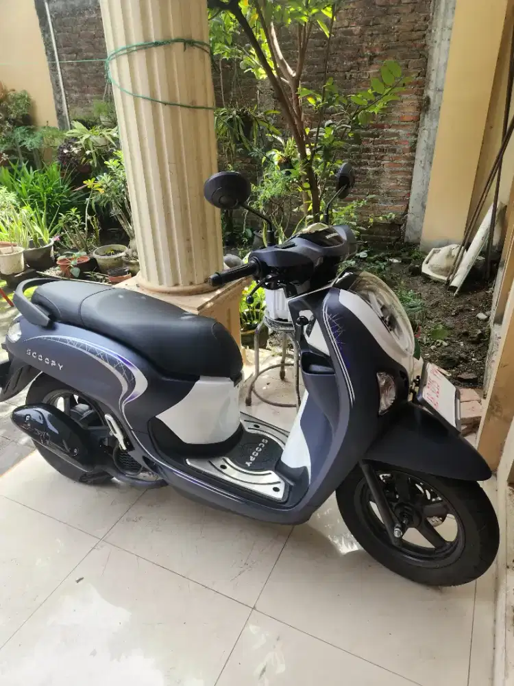 Scoopy model baru doff 2025 low km Gbm