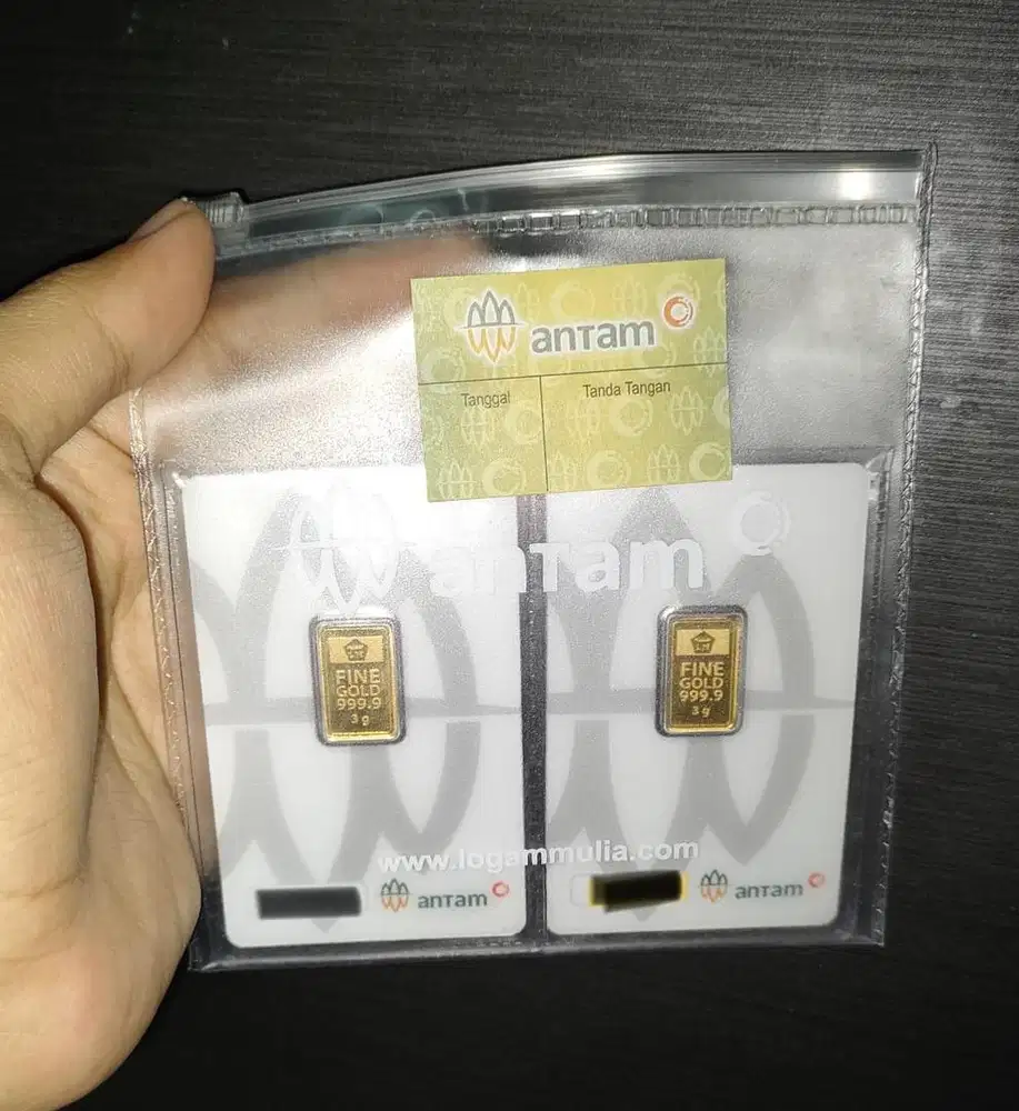 Emas Antam logam mulia 3gram certicard 2025