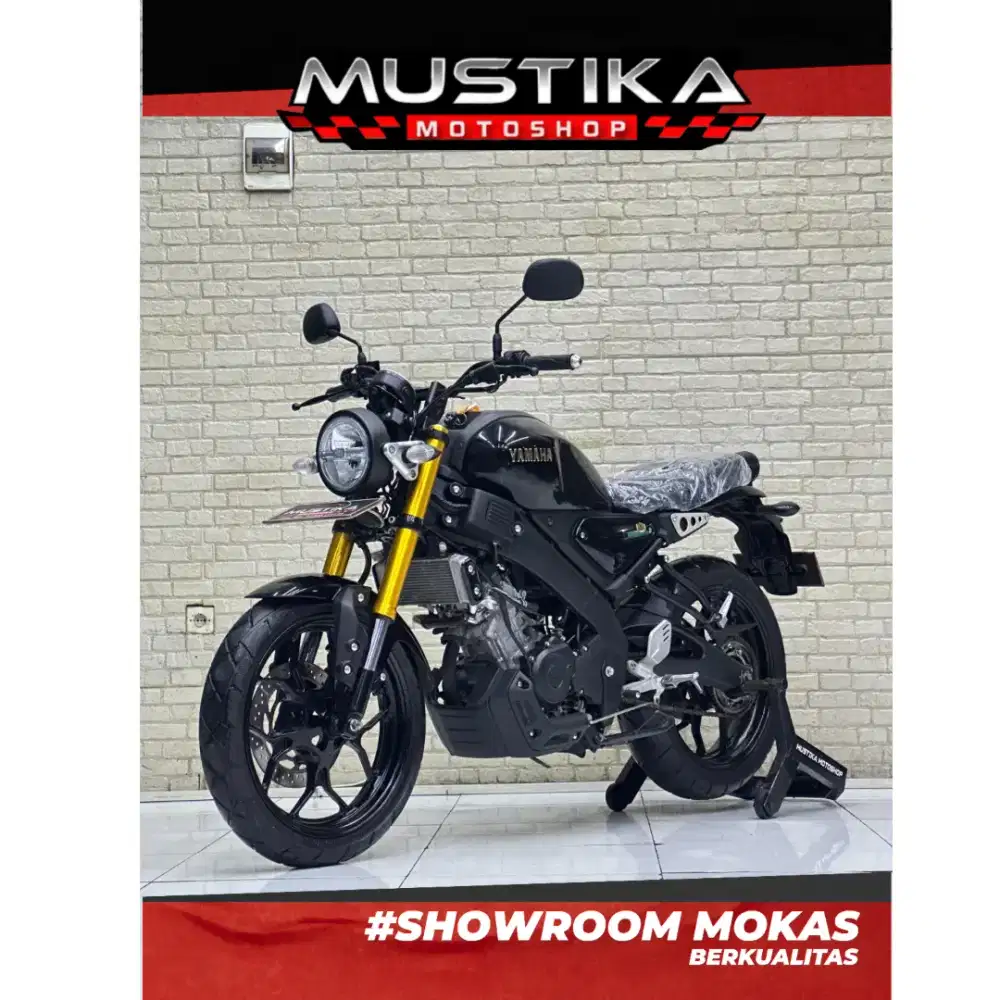Odo 5rb Simpenan!!Yamaha XSR 155cc 2023 N Asli Black Mulus-Mustika