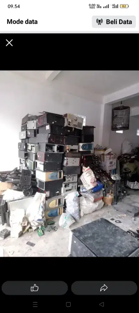 Tampung barang bekas rongsokan