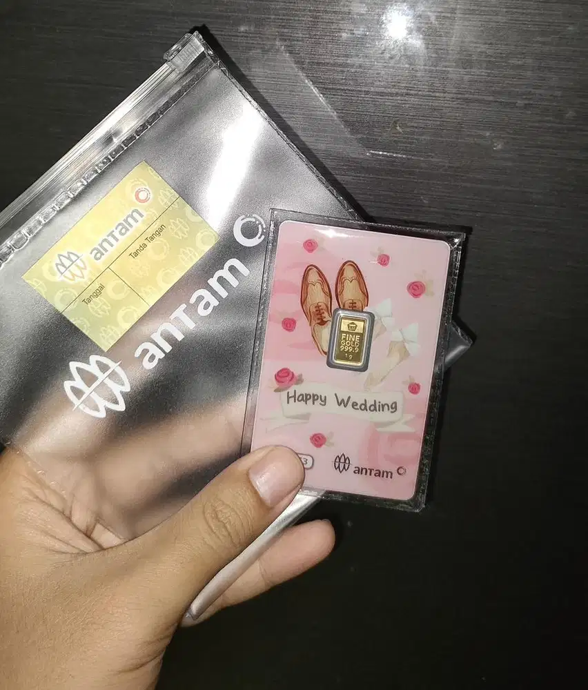 Antam gift series wedding 1gram