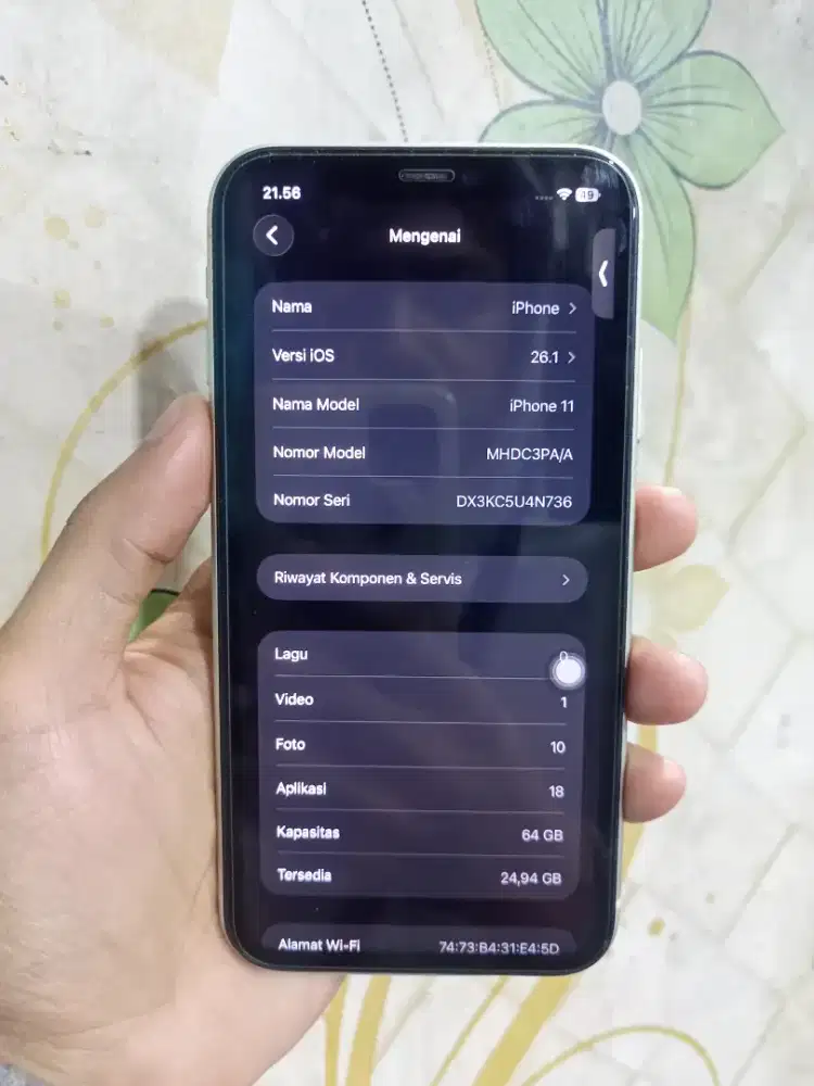 Iphone 11 bypas wifi