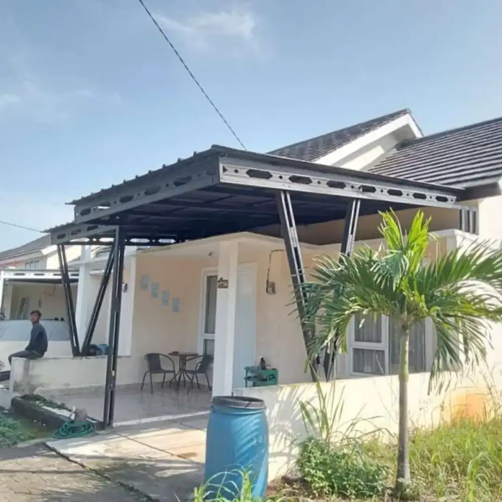 Kanopi atap minimalis