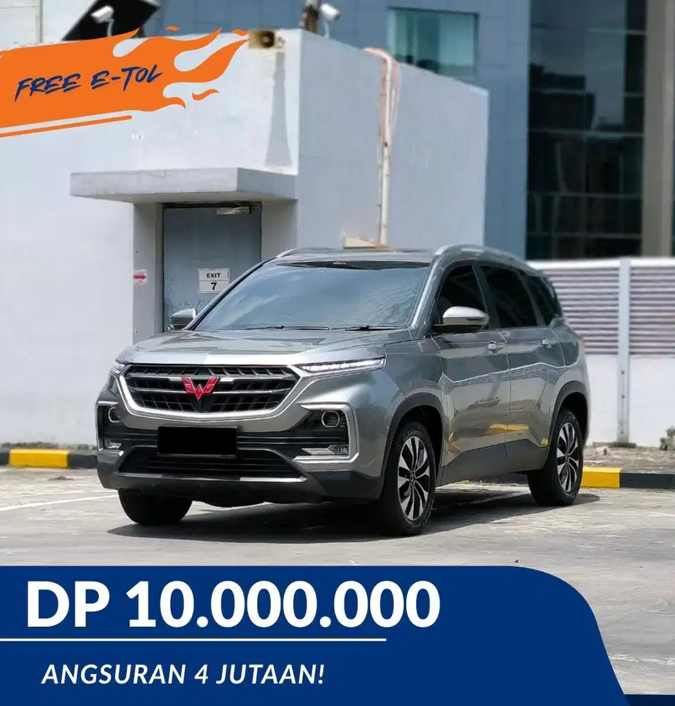 KM 24 Ribu! Wuling Almaz Exclusive 7S 1.5 Turbo 2022