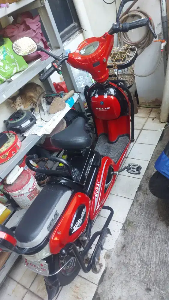 Jual sepeda listrik selis murai. Kondisi bagus layak pakai.
