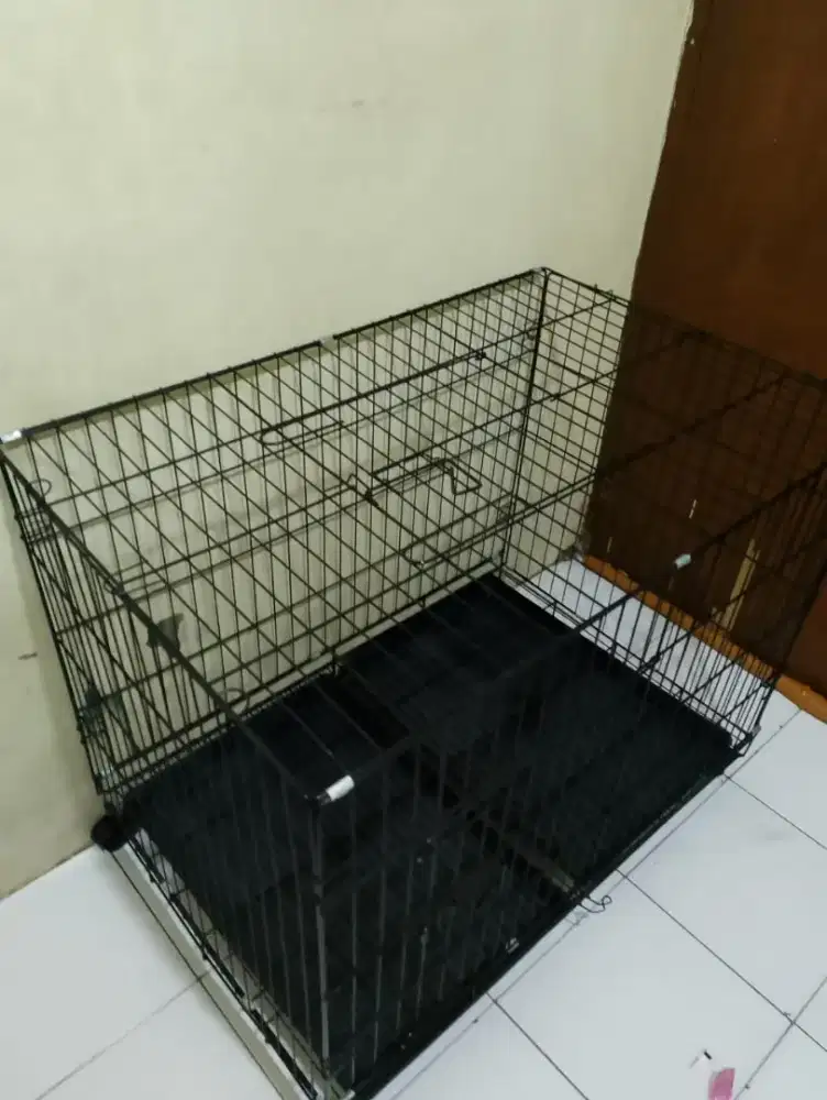 Kandang kucing jumbo 90×60×70 keker