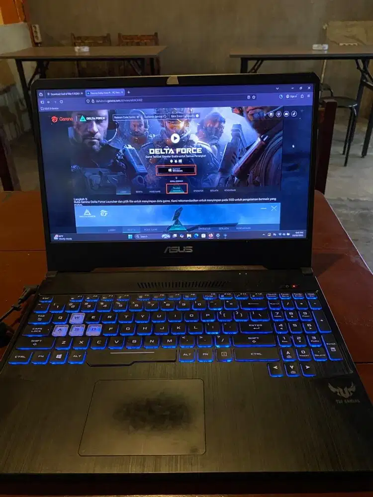 Asus Tuf gaming 505