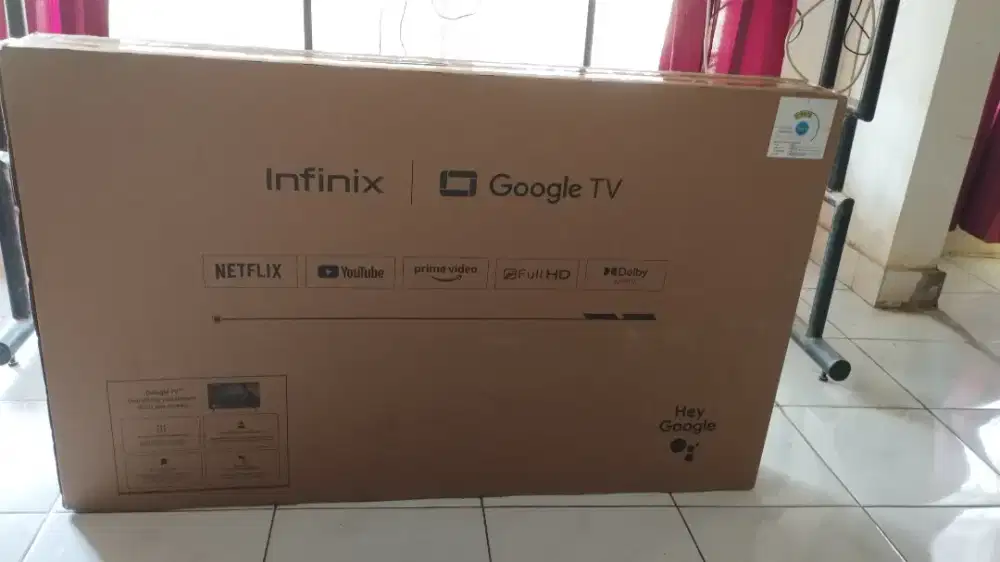 INFINIX GOOGLE TV 43X5L FHD - GRS RESMI (BARU)