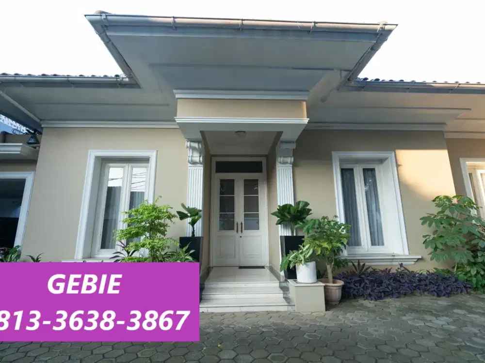 Rumah Mewah Bisa Dijadikan Kantor di Kemang Dalam Jakarta Selatan GB-15973