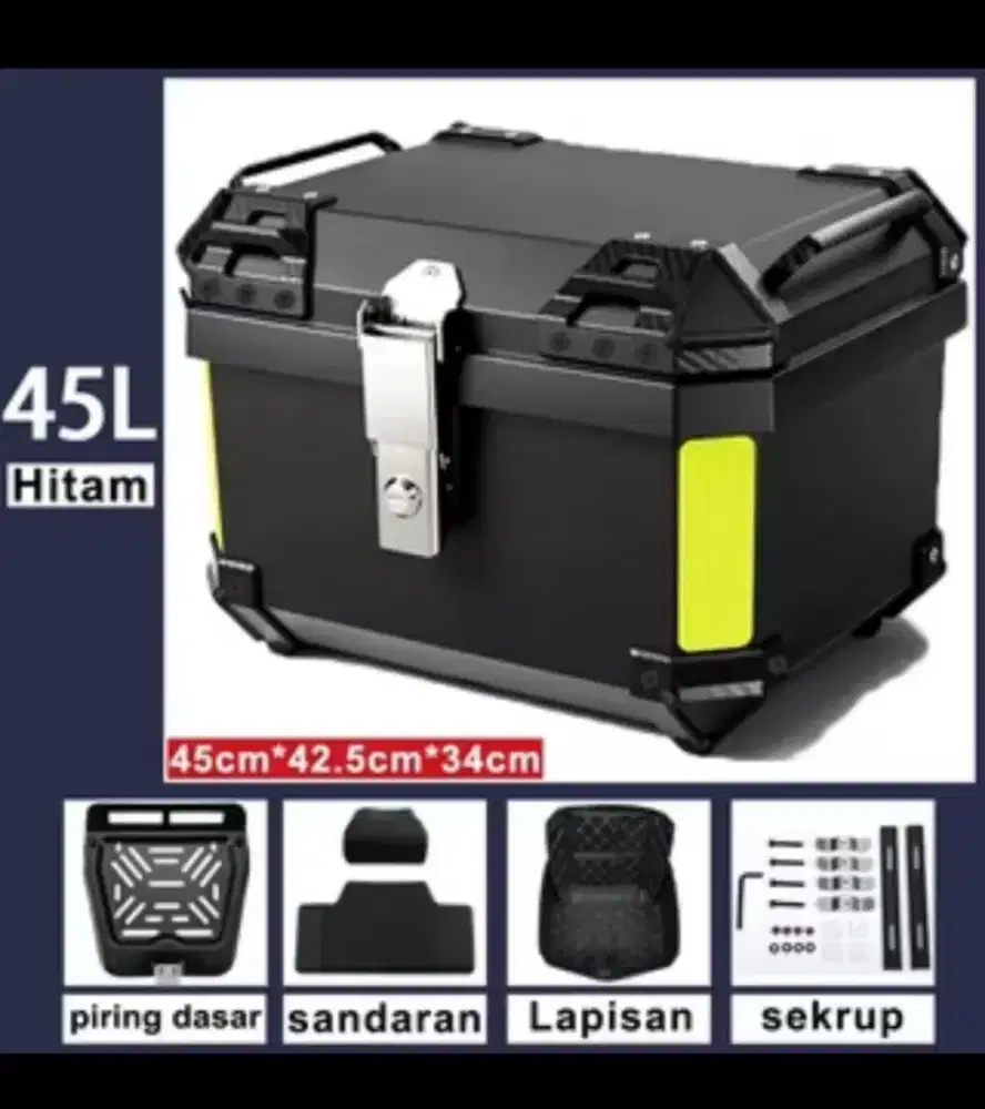 Box pannier import 45L