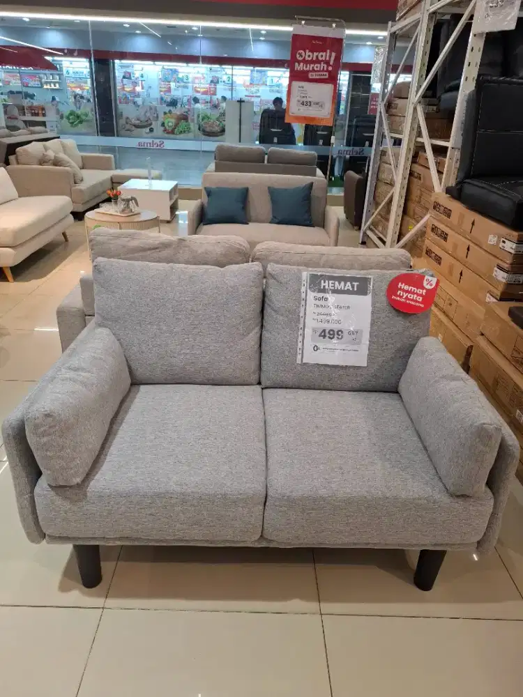 SOFA 2 DUDUKAN DISKON TERBATAS