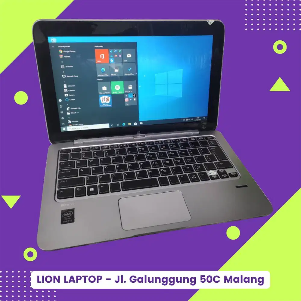 RAM 8GB SSD 256GB Touchscreen HP Elite X2 1011 G1 Tablet [21|11]