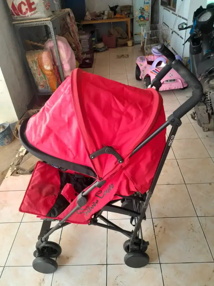 Stroller silver cros