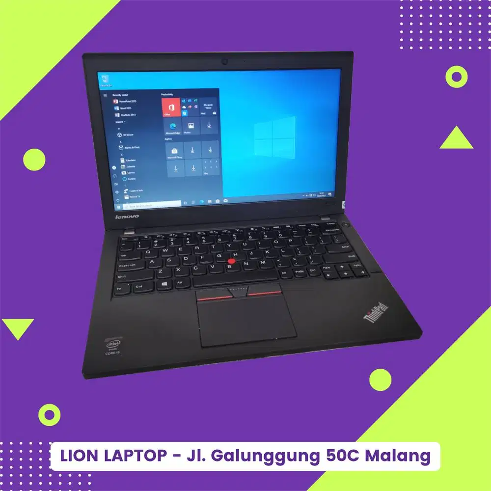 RAM 8GB SSD 256GB Core i5 Lenovo Thinkpad X250 [21|11]