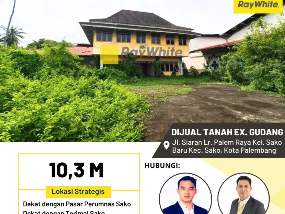 DiJual Tanah EX. Gudang