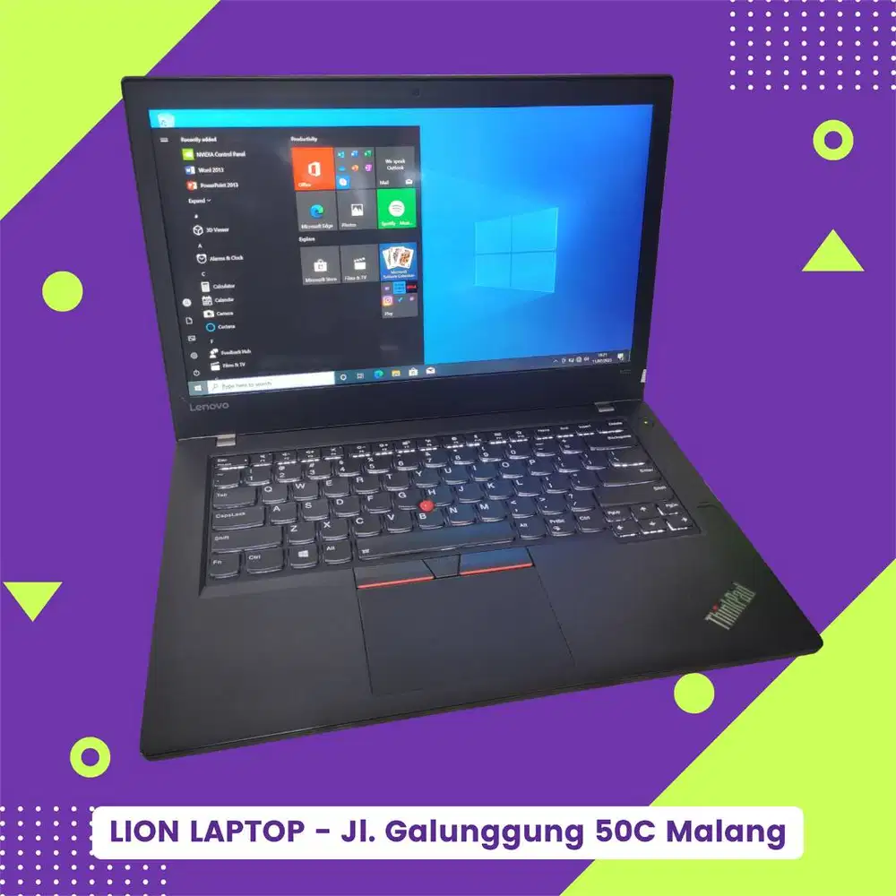 RAM 8GB SSD 256GB i5 Touchscreen Lenovo Thinkpad T470 [21|11]