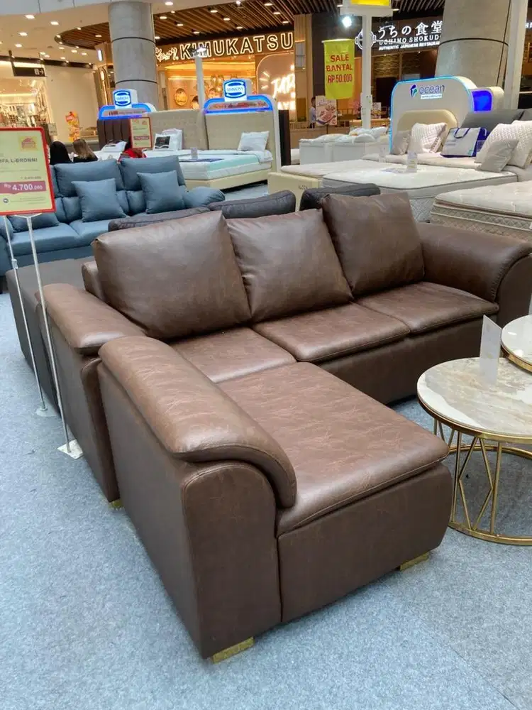 PROMO HOME CREDIT SOFA L-BRONNI