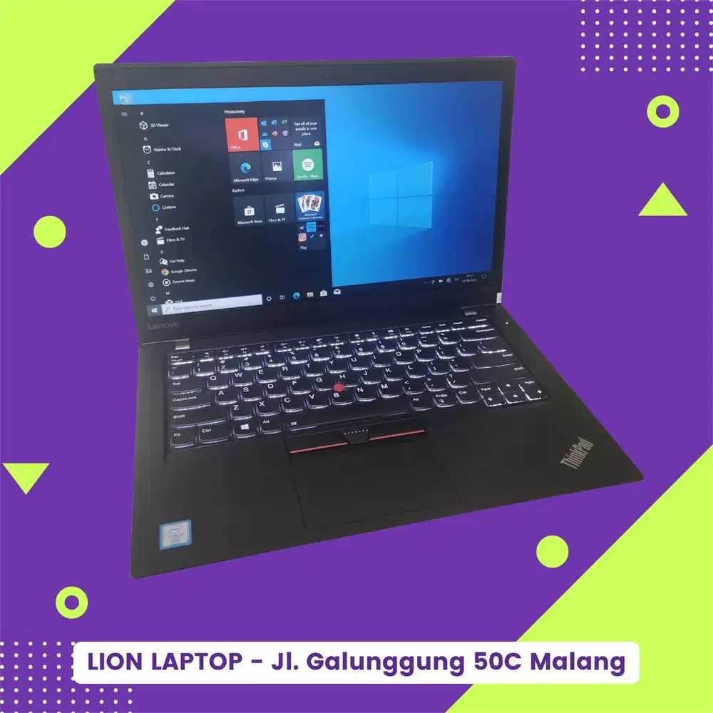 RAM 8GB SSD 256GB Core i5 Touchscreen SLIM Lenovo Thinkpad T470s [21|1