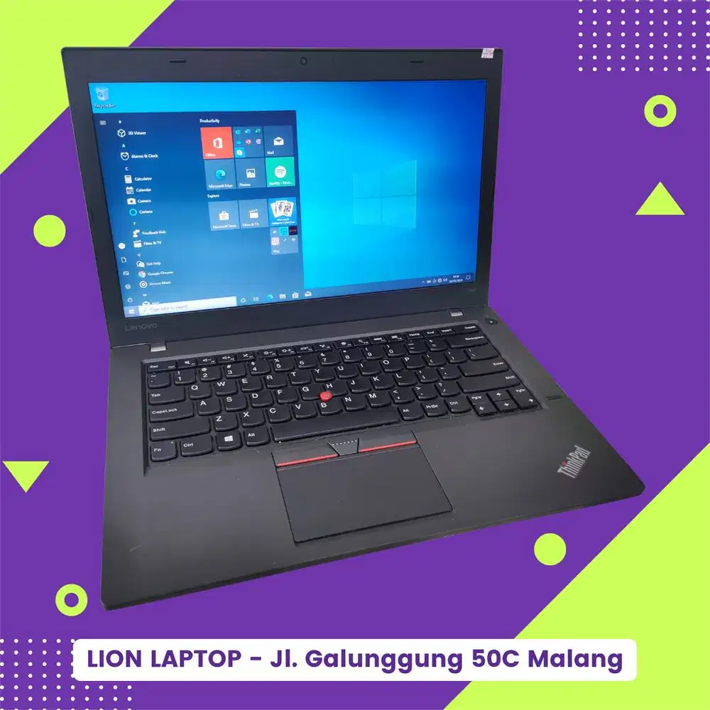 RAM 8GB Core i5 SSD 256GB Lenovo Thinkpad T460 [21|11]