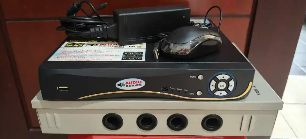 DVR 16ch 5mp audio + Power Suplay Second