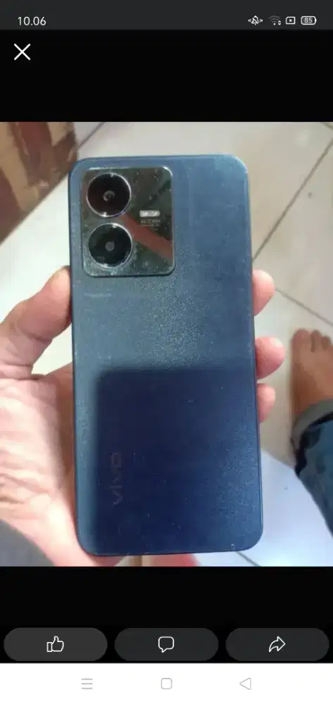 Vivo y22 ram 6+6/128 full orian batangan siap pakai