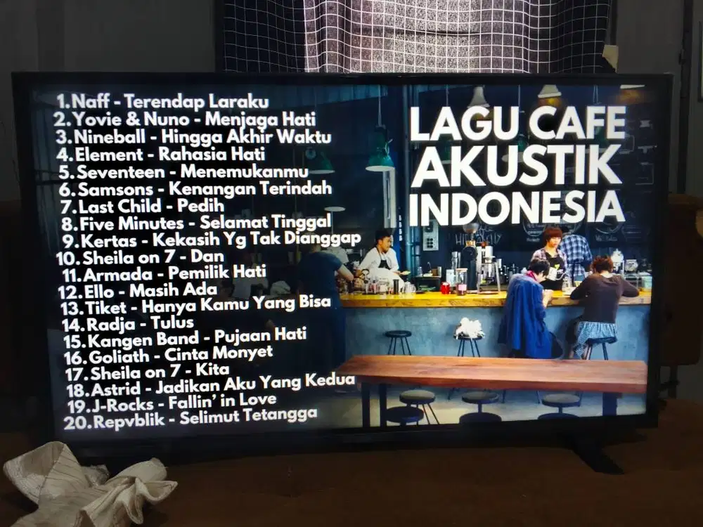 Tv Merk LG 32inch Tidak ada minus, fullset toko Smart Tv