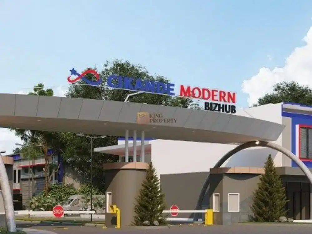 Limited Item! Launching Dijual Gudang Baru Cikande Modern Bizhub Luas 300m2, bisa untuk perindustrian / pabrik, 5 menit dari Tol Cikande.