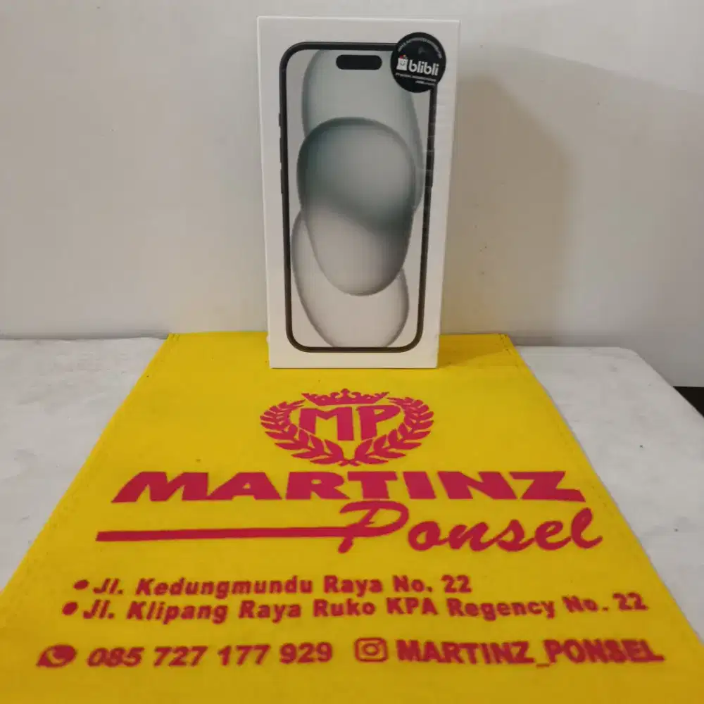 Iphone 15 128gb garansi resmi iBox