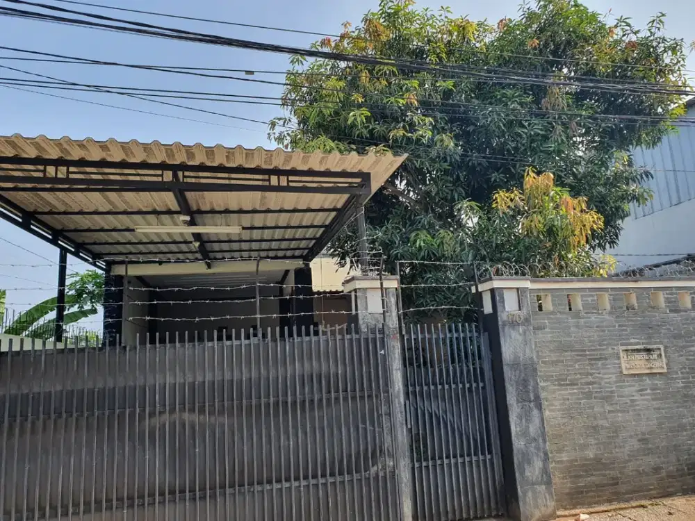 Dijual Rumah Jl. KH Mustopa  kel. Poris jaya kec. Batuceper Tangerang.