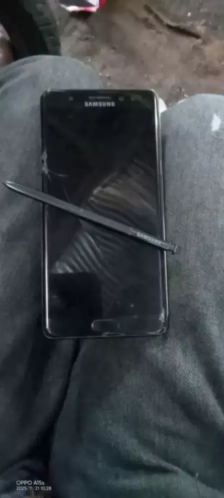 Dijual mesin samsung note 5 minus lcd