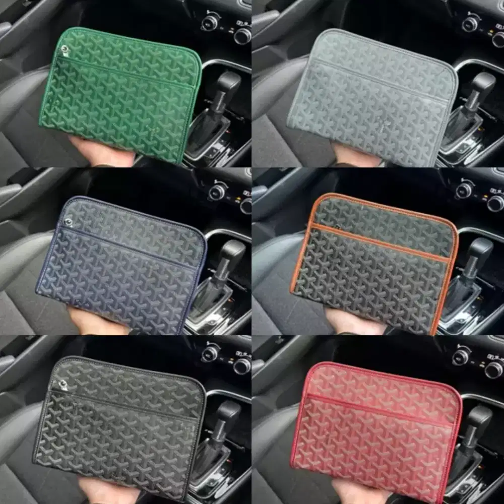 Clutch Goyard Men Pouch Handbag Pria