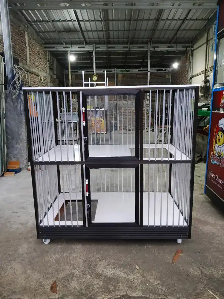 Kandang Kucing 2pintu