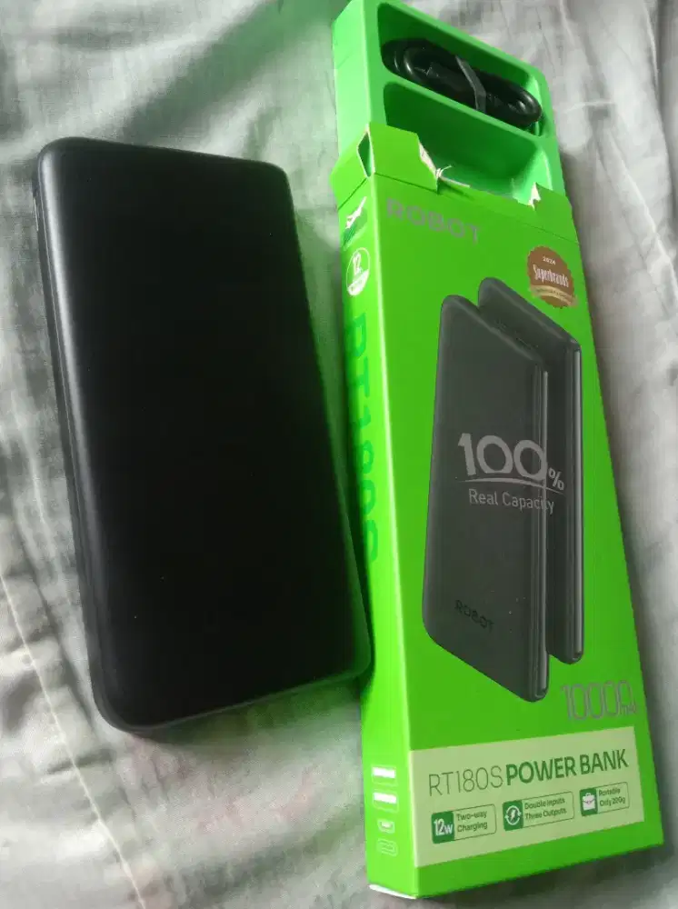 power bank bekas no minus