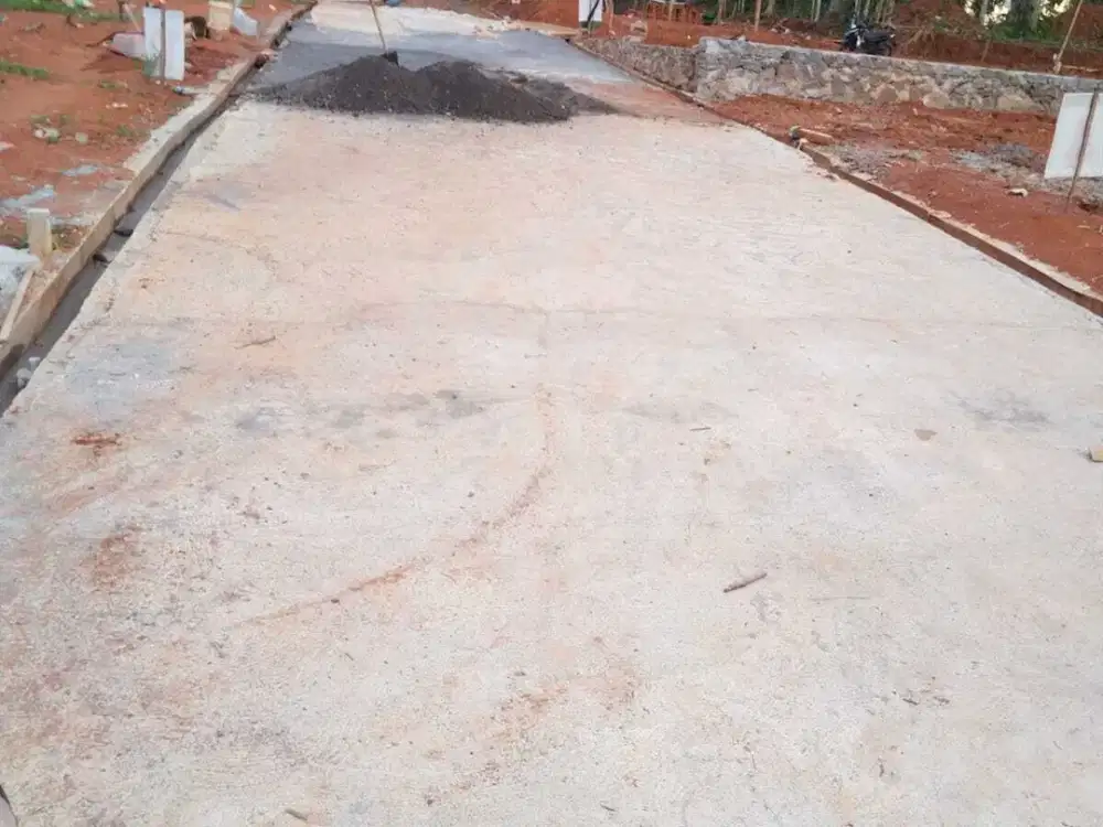 Tanah kavling dingrembel SHM Ready harga murah