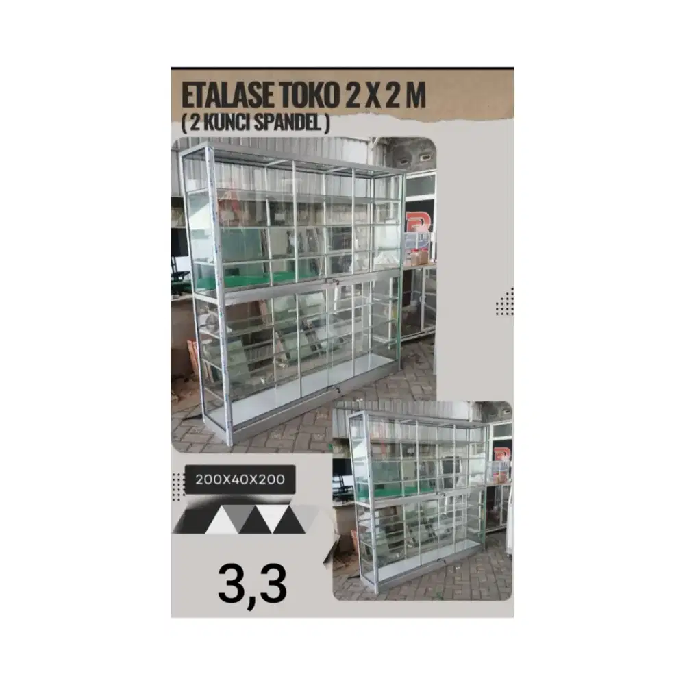 Etalase Toko Jumbo