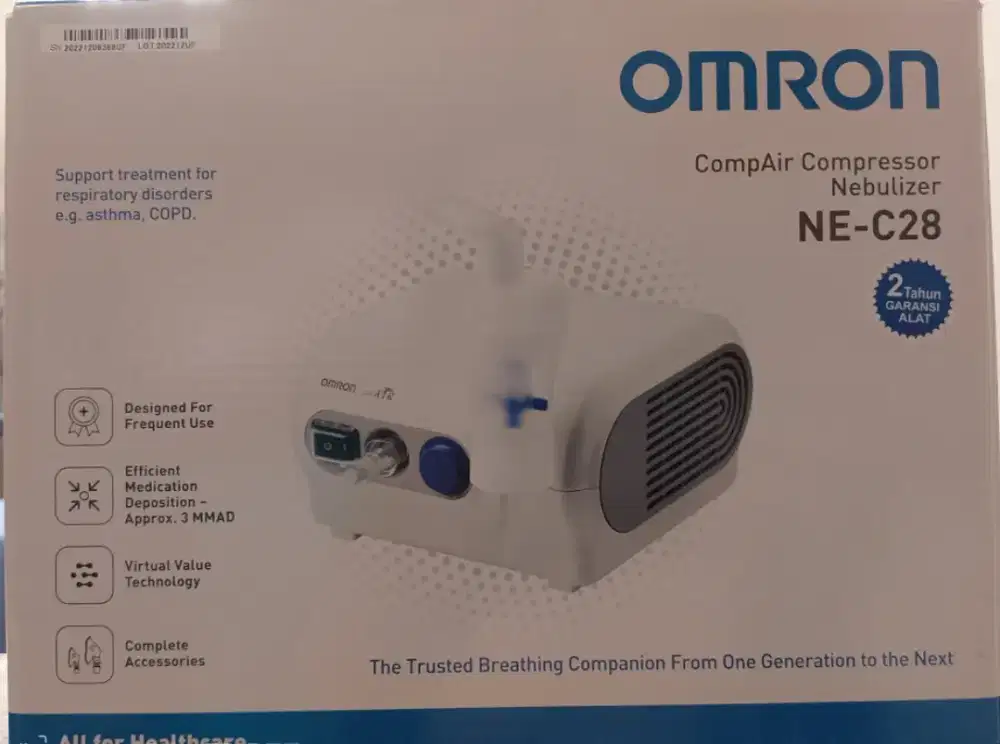 Omron Kompresor Nebulizer Omron NE - CE28 Alat Terapi Uap Inhalasi