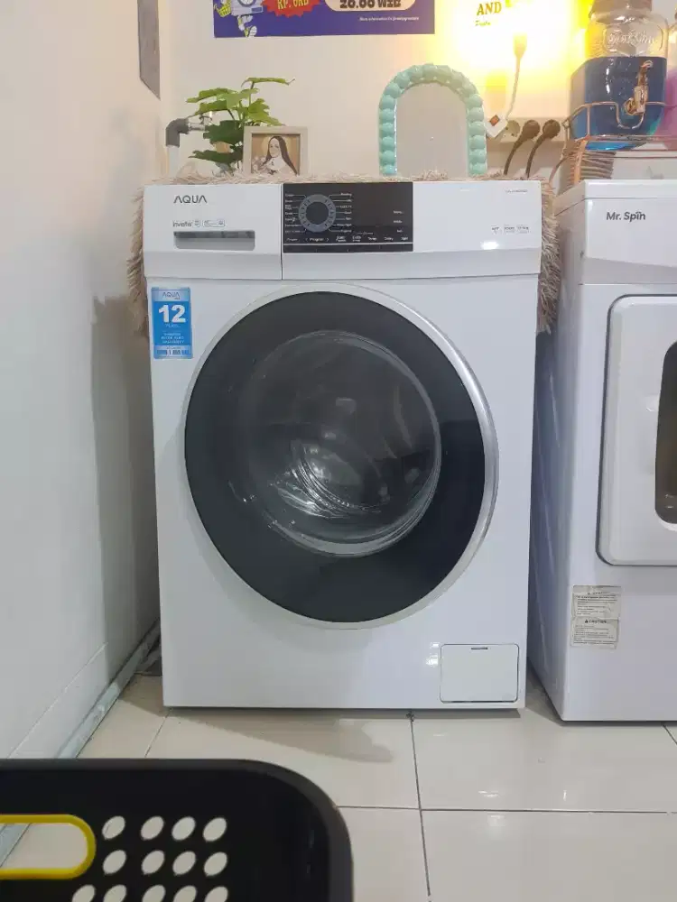 Mesin Cuci Aqua Front Load 8,5kg