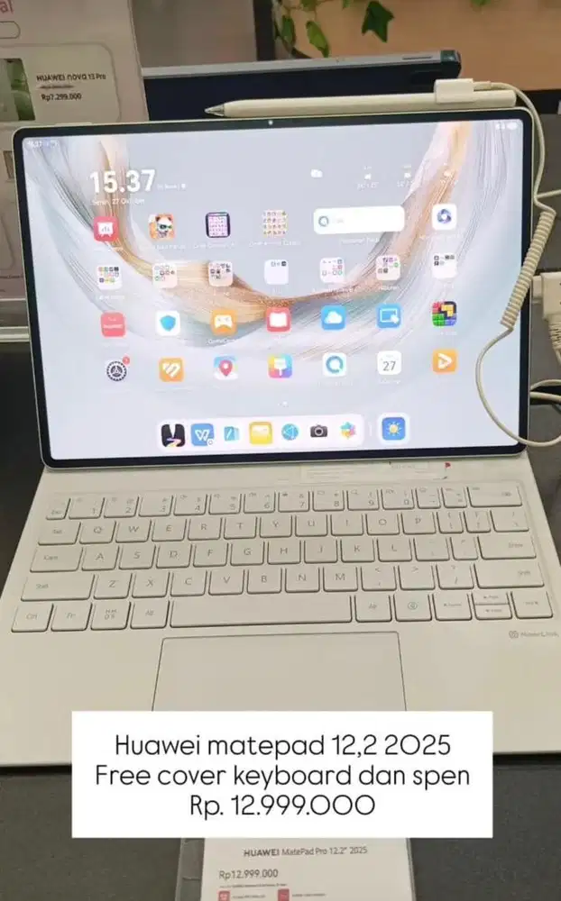 Huawei MattePad 12,2 2025 Free keyboard dan Spen