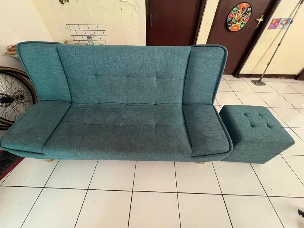 Preloved SOFA vassa (bonus STOOL)