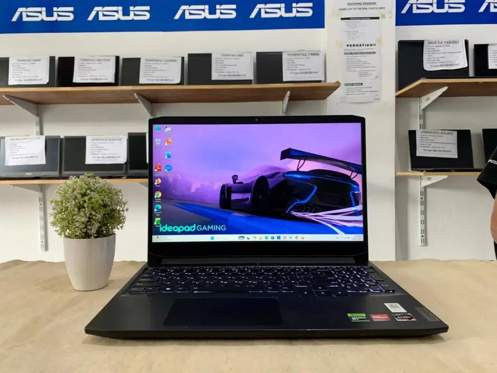 Lenovo Ideapad Gaming 3 15ACH6 AMD Ryzen 5 5500H/ RAM 16/ SSD 512GB/ N