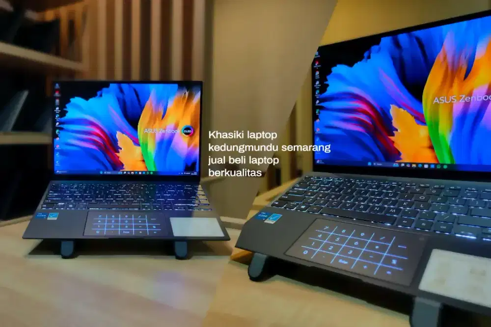 Zenbook i5 Oled 2.8K Touch screen + numberPad mewah